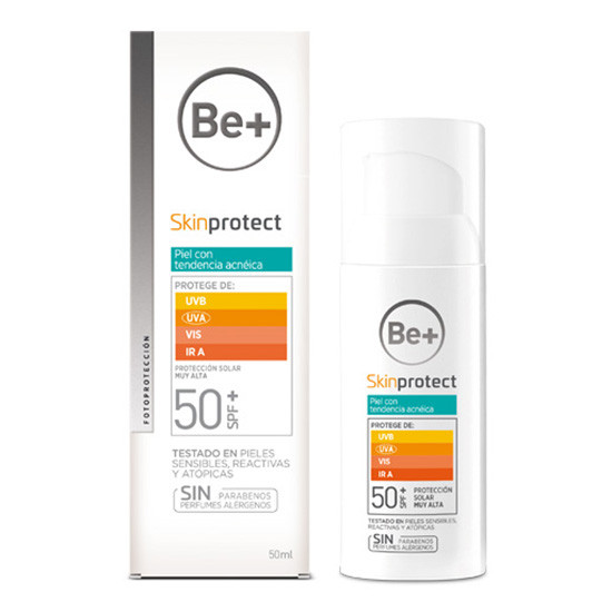 Imagen de Be+ skin protect piel acneica spf50 50 ml
